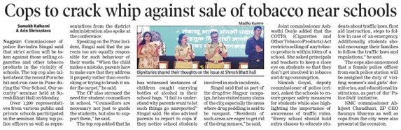 Nagpur United Against Drugs - Dr. Ravinder Singal