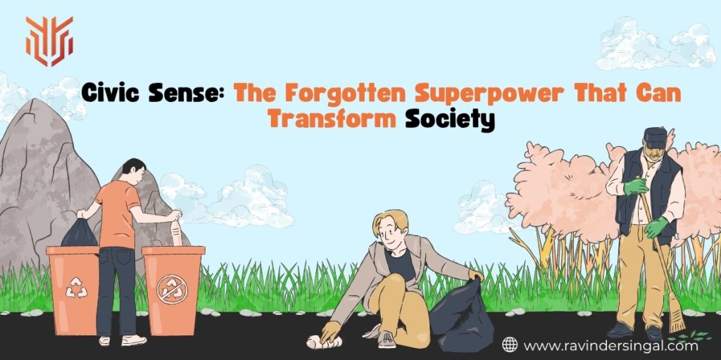 Civic Sense The Forgotten Superpower That Can Transform Society - Dr. Ravinder Singal