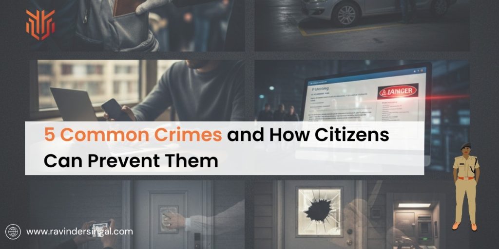 5 Common Crimes and How Citizens Can Prevent Them - Dr. Ravinder Singal