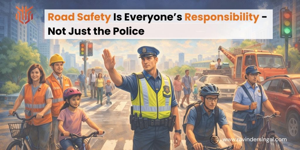 Road Safety Is Everyone’s Responsibility - Not Just the Police - Dr. Ravinder Singal